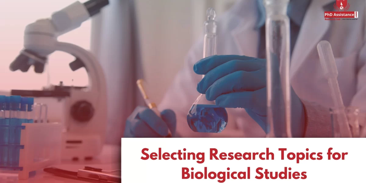 The Identification of a Proper Research Topic in Biological Life Science