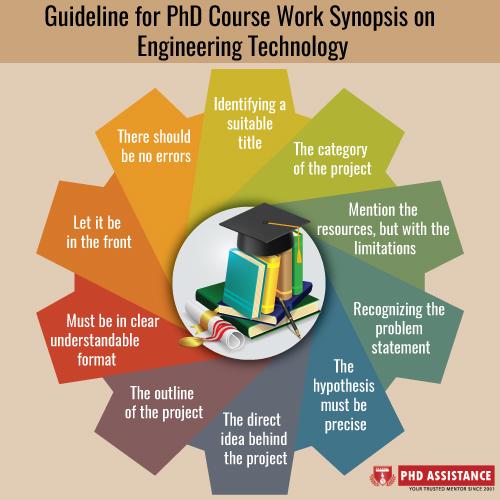 course work in phd