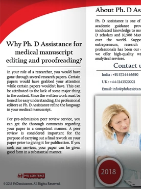 Medical manuscript editing and proofreading services