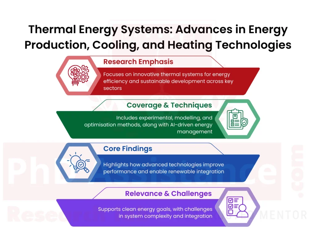 Thermal Energy Systems Research for Energy Production